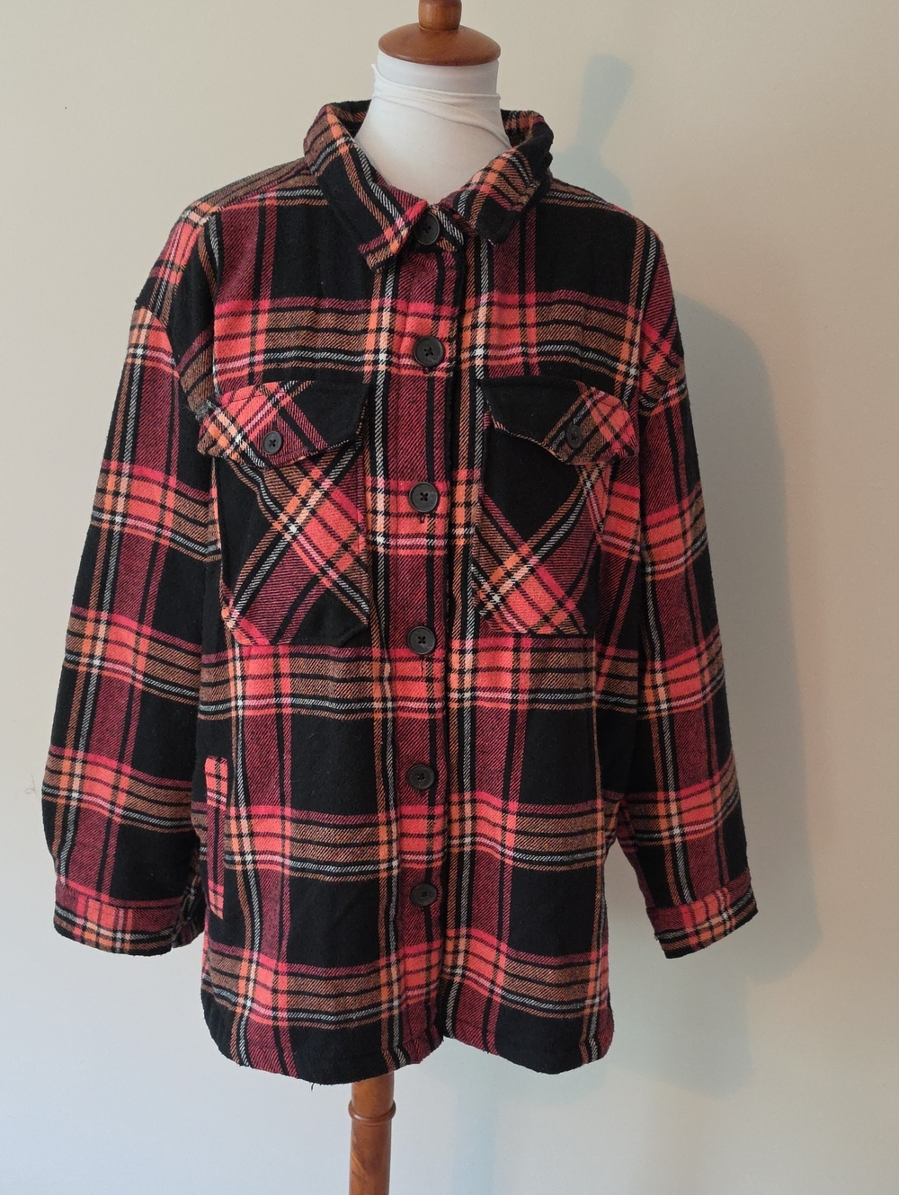 Member's Mark Plaid Button-Up Jacket